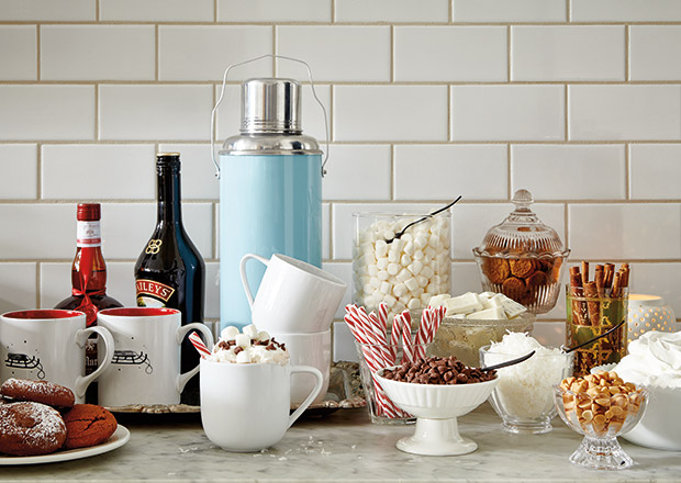 Set Up A Hot Chocolate Bar