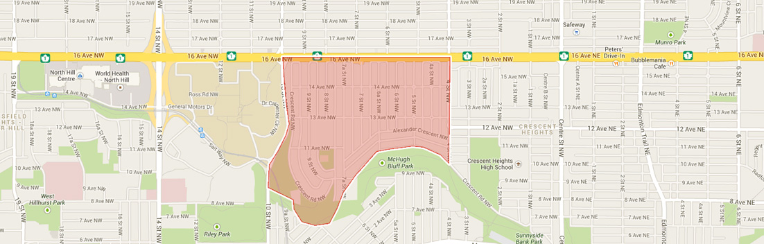 Map of Rosedale